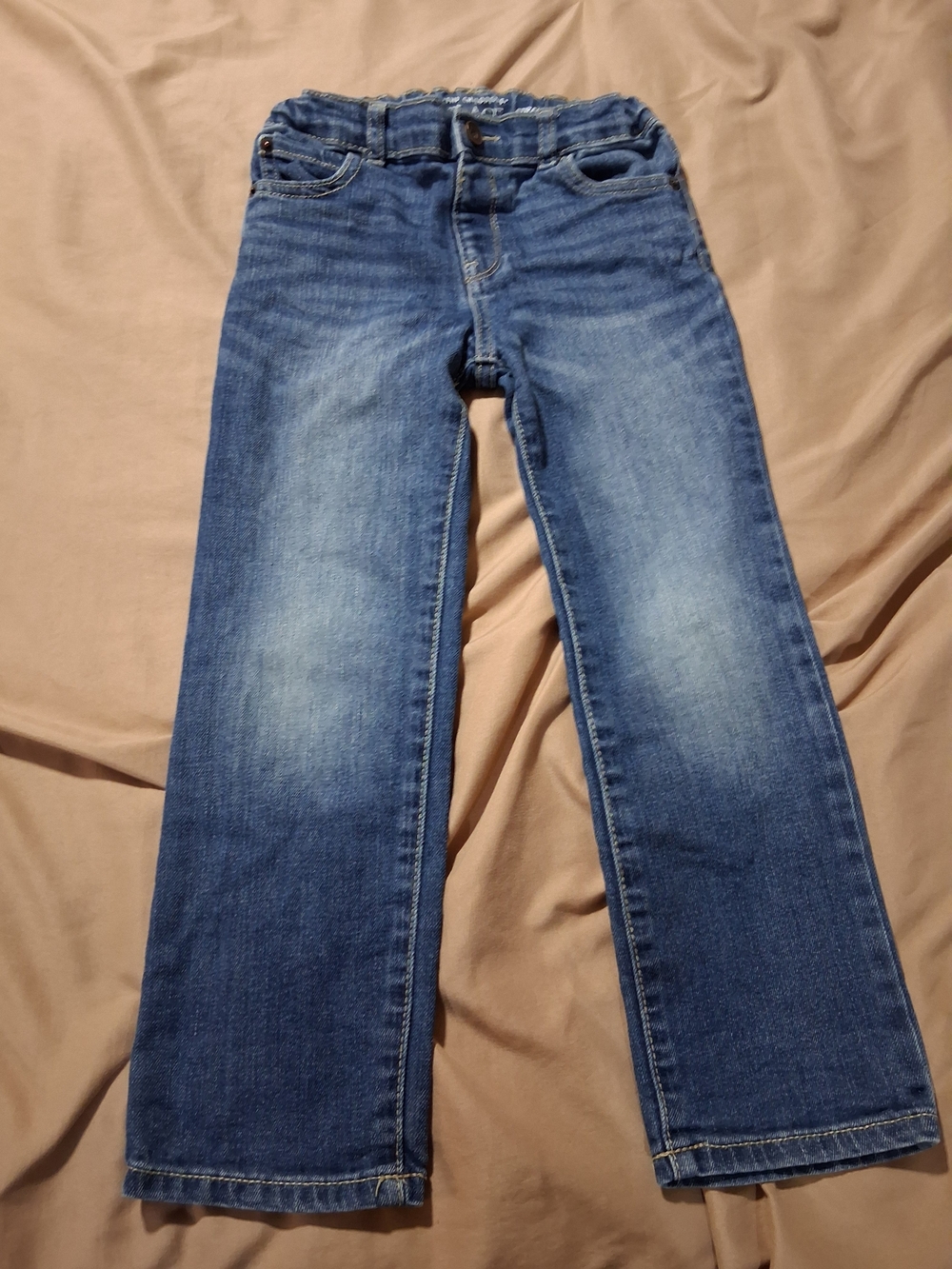 The Children's Place Boys Blue Denim Straight-Leg Jeans 5T